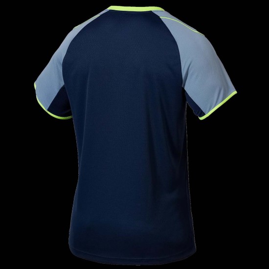 Women’s Two-Tone Athletic T-Shirt – Breathable Quick-Dry Sports Top
