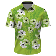 Classic Green Men’s Shirt – Casual & Comfortable