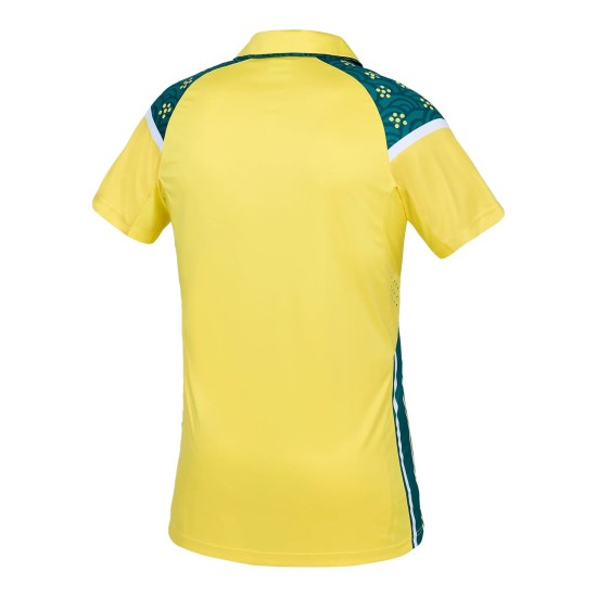 Mens Fasion Polo Green and Gold